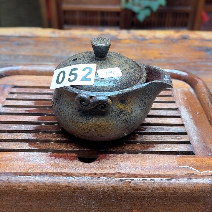 纯手工制作粗陶茶具