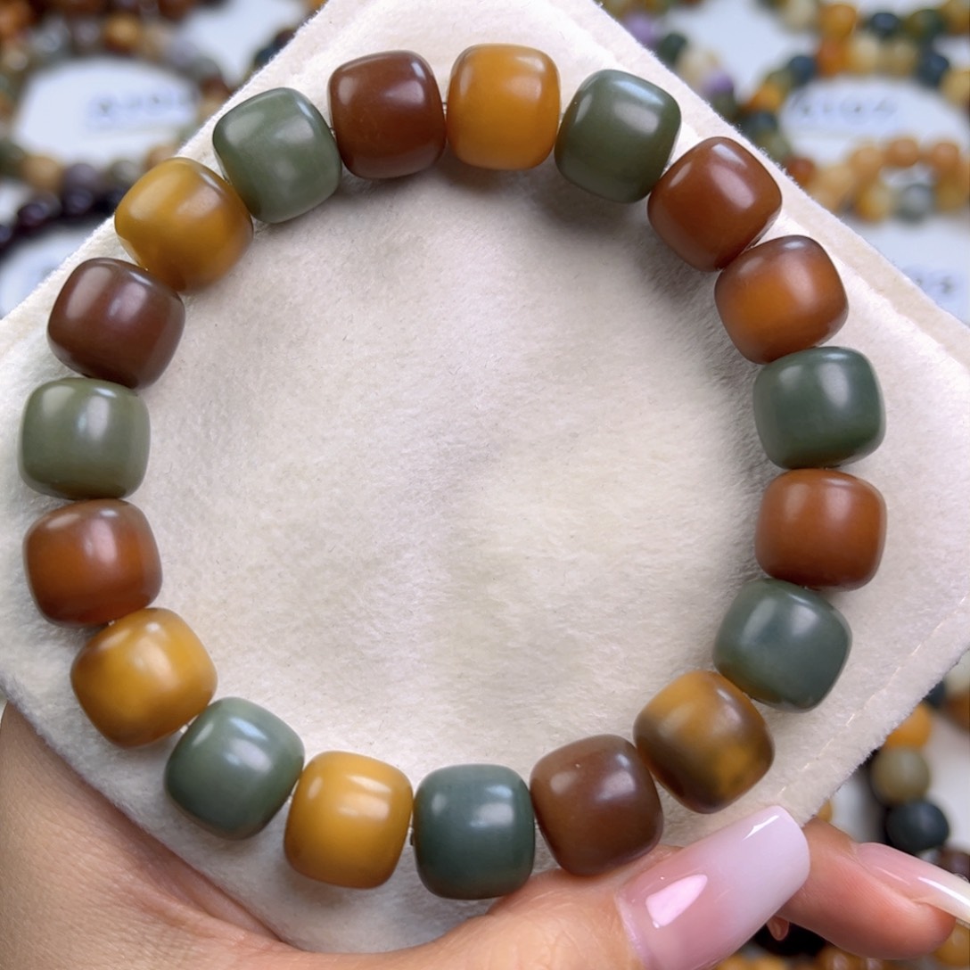 菩提根/象牙果手串干磨浓郁多宝