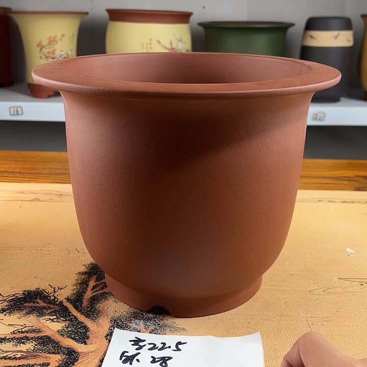 紫砂花盆紫砂兰花盆521
