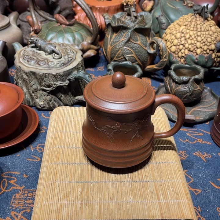 茶壶紫砂紫砂。        
