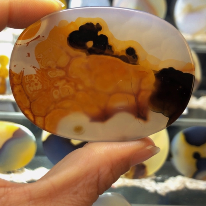 合金玛瑙/玉髓珠宝奇石191