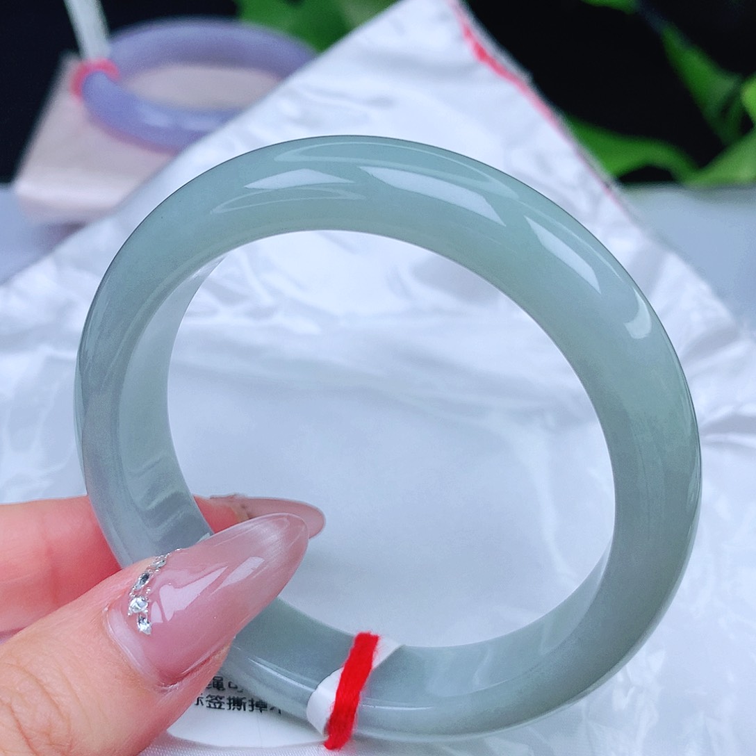 翡翠手镯未镶嵌53 54 53