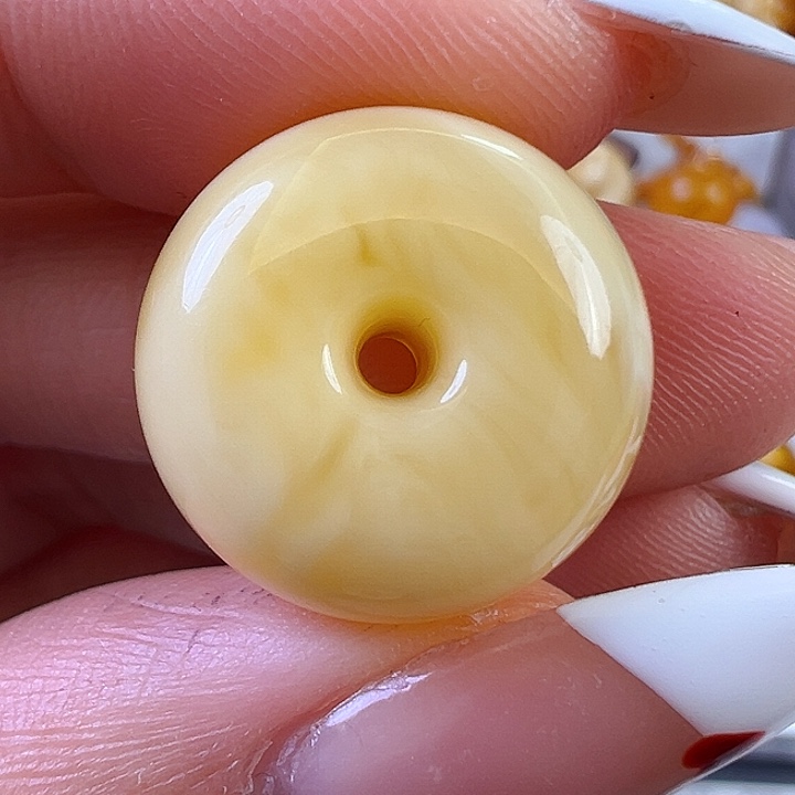 蜜蜡颈饰未镶嵌蜜蜡