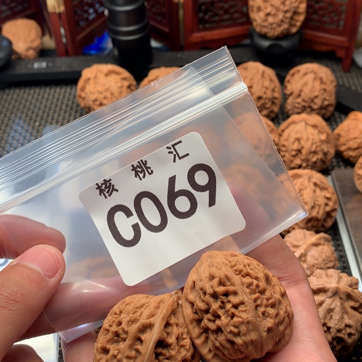 吊坠文玩核桃凤凰台