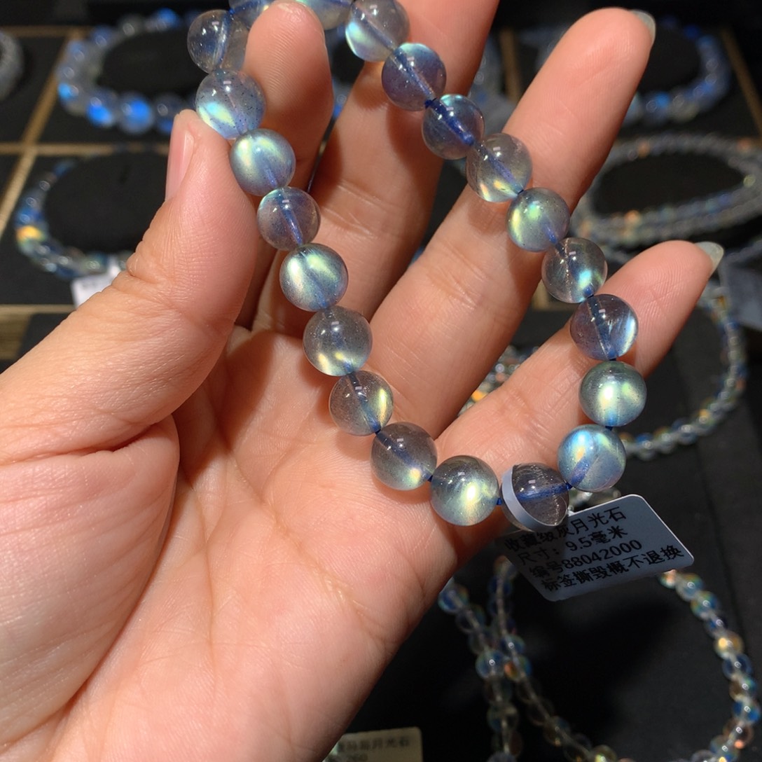 拉长石手链9.5未镶嵌