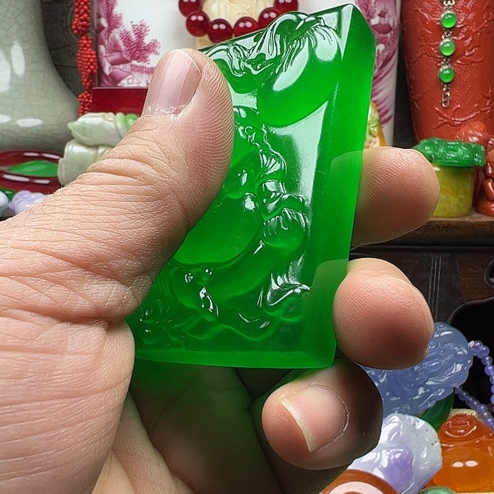 科***学翡翠未镶嵌颈饰全场福利