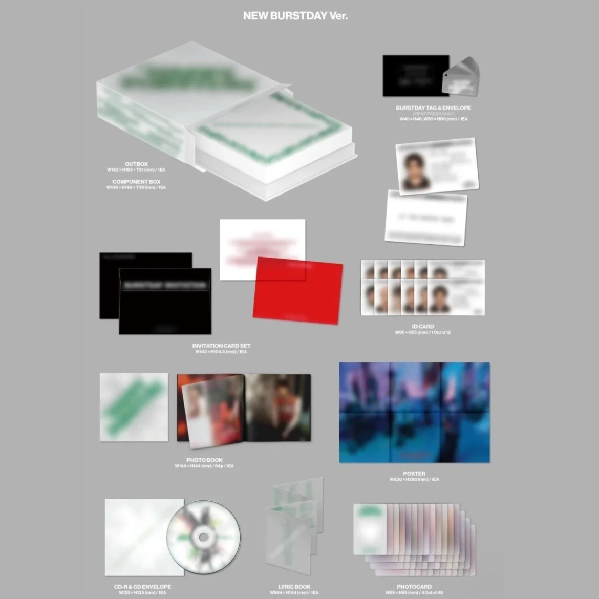 【SEVENTEEN 】国现正规五PB 克拉盘 电子专