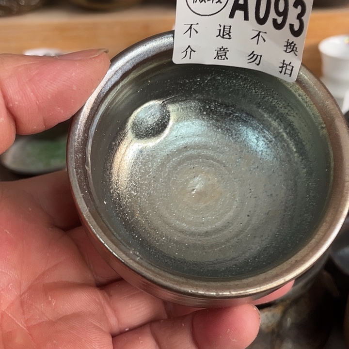 陶摆件柴烧纯手工093