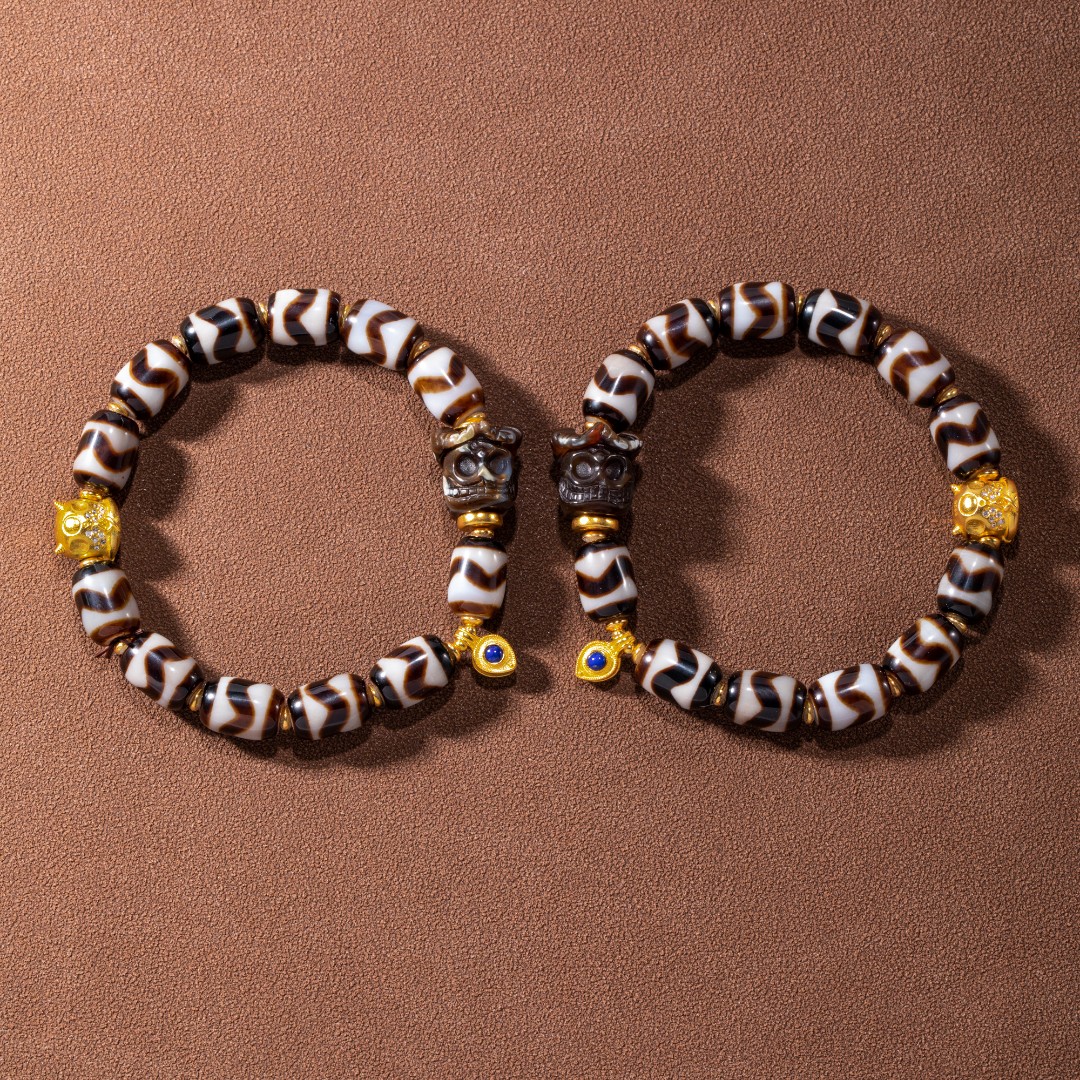 Y员格格/虎牙天珠阵手串/STL/YNJQ21（多样性发其一）