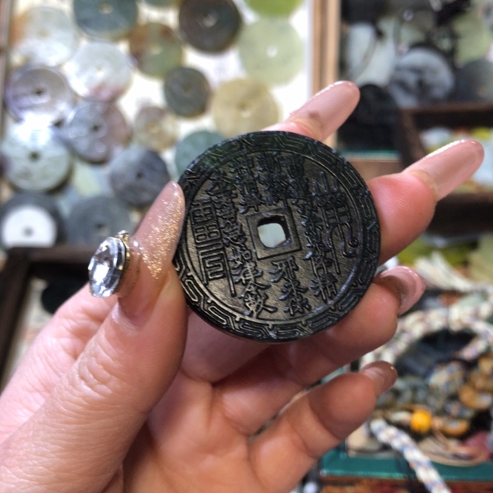 岫玉岫玉挂件未镶嵌