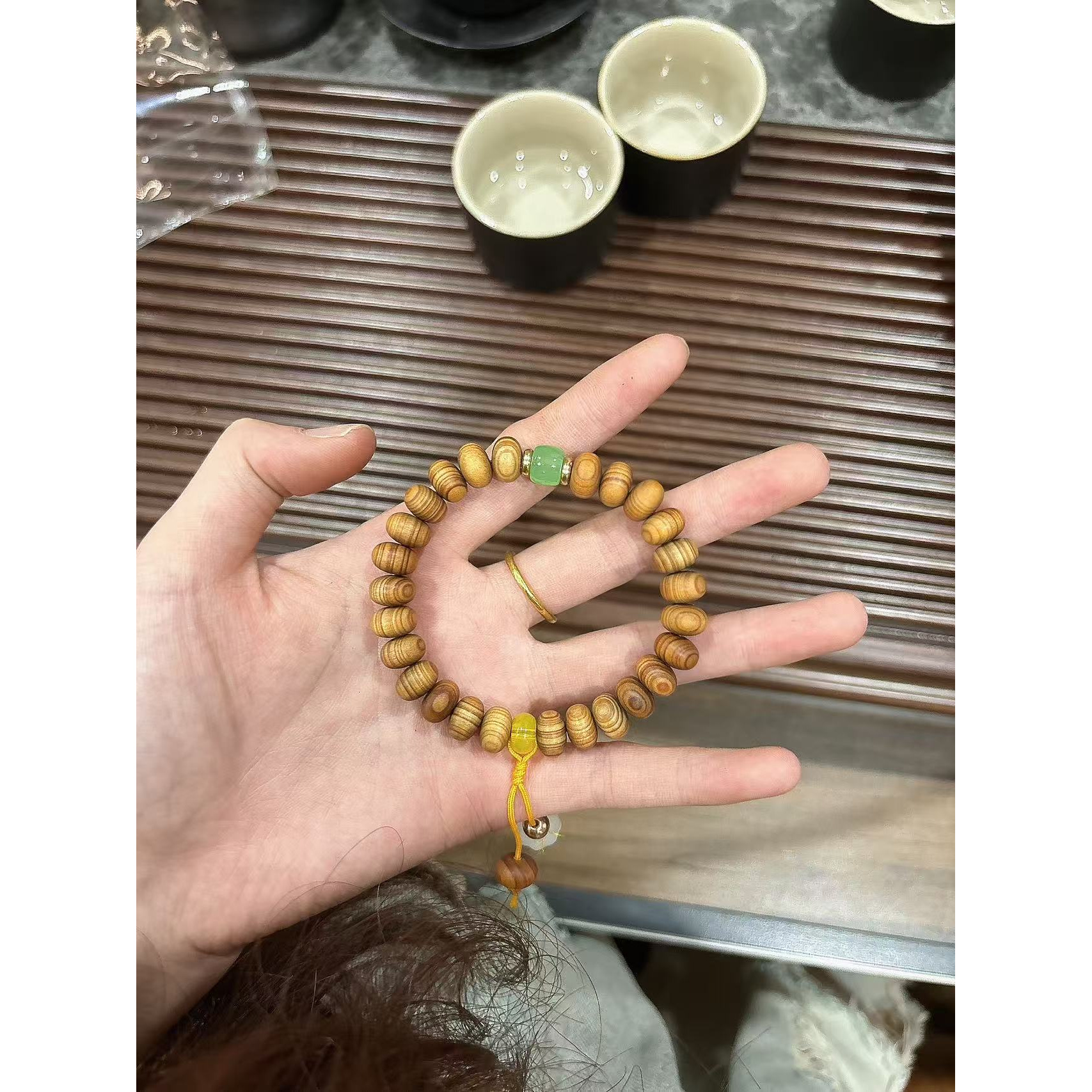 SC-466 海南黄花梨手串-无礼盒