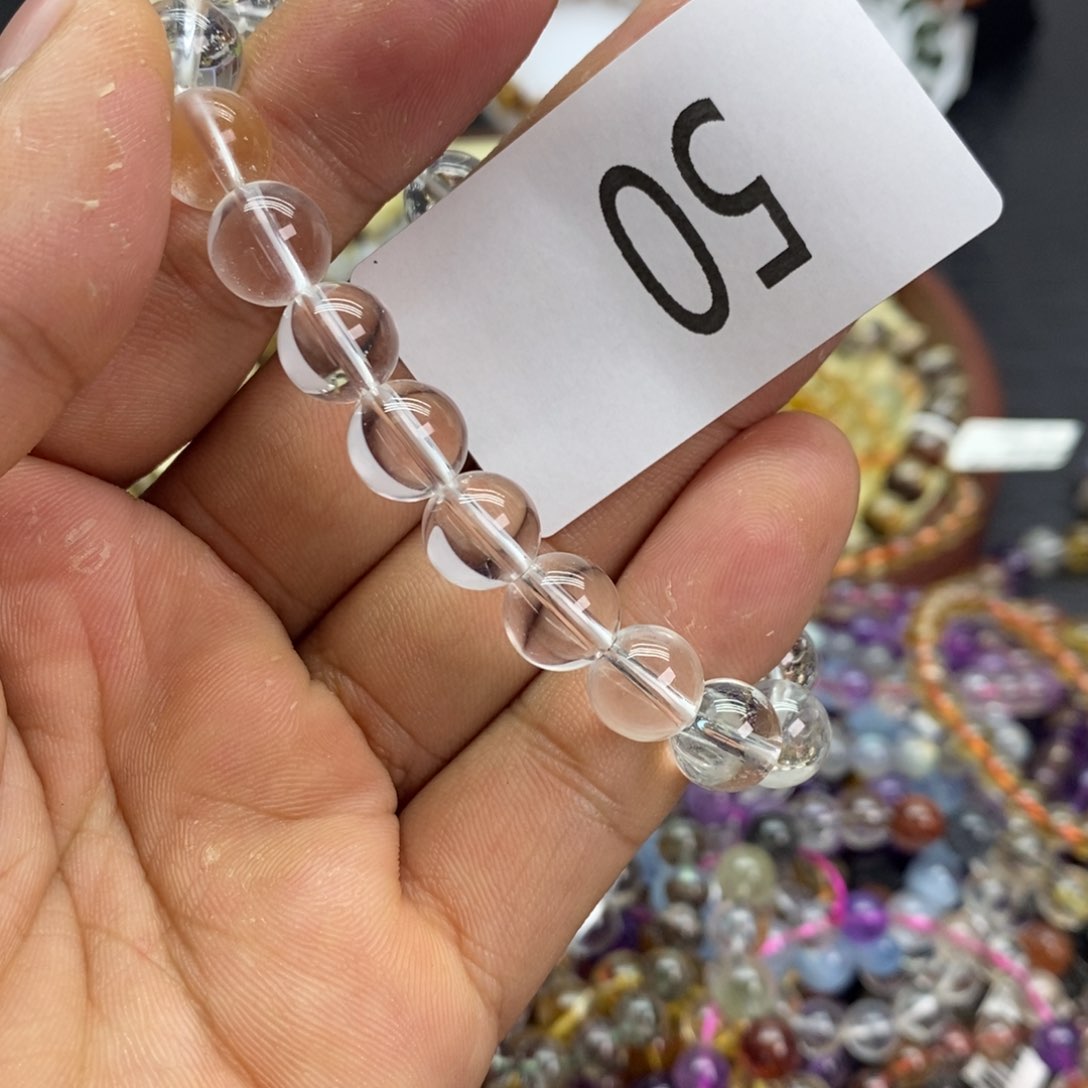 水晶手链未镶嵌手链