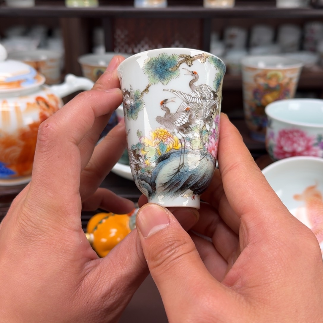 杯景德镇陶瓷艺术家作品欣赏