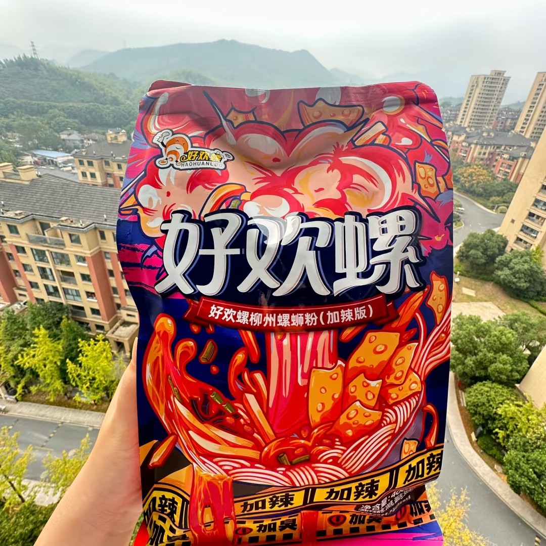 【重口味爱好者的天堂】好欢螺加辣加臭螺蛳粉400g