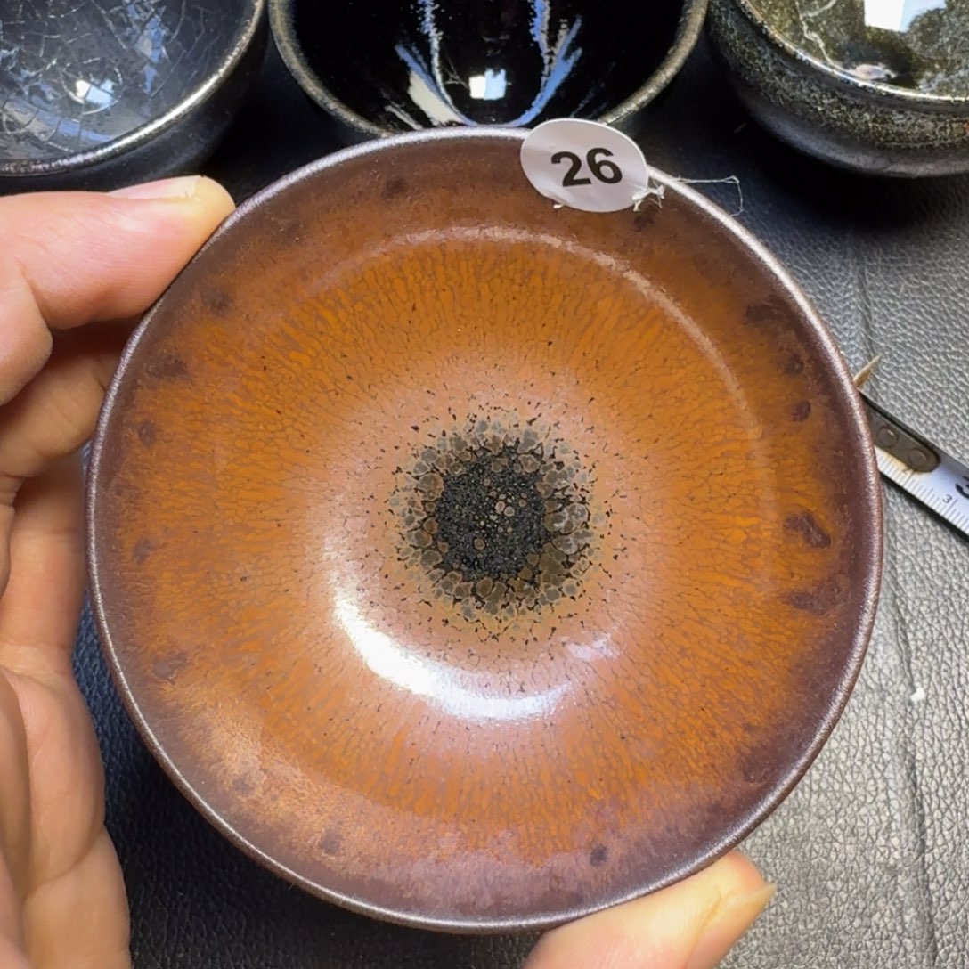 摆件古时茶器建窑建盏26