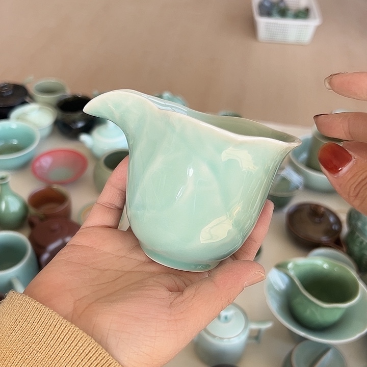 小米茶器龙泉青瓷