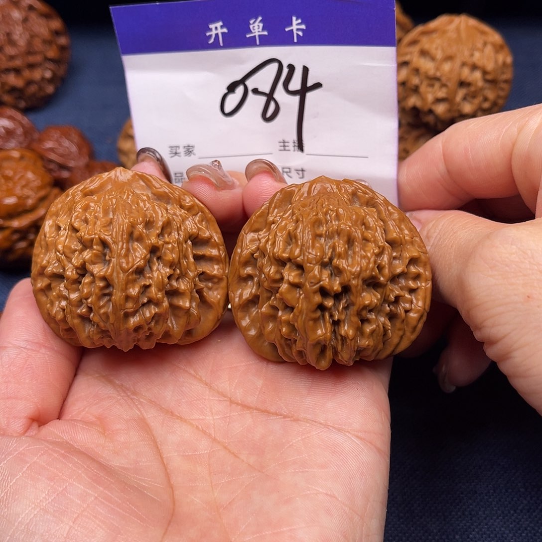 文玩核桃吊坠四座楼45