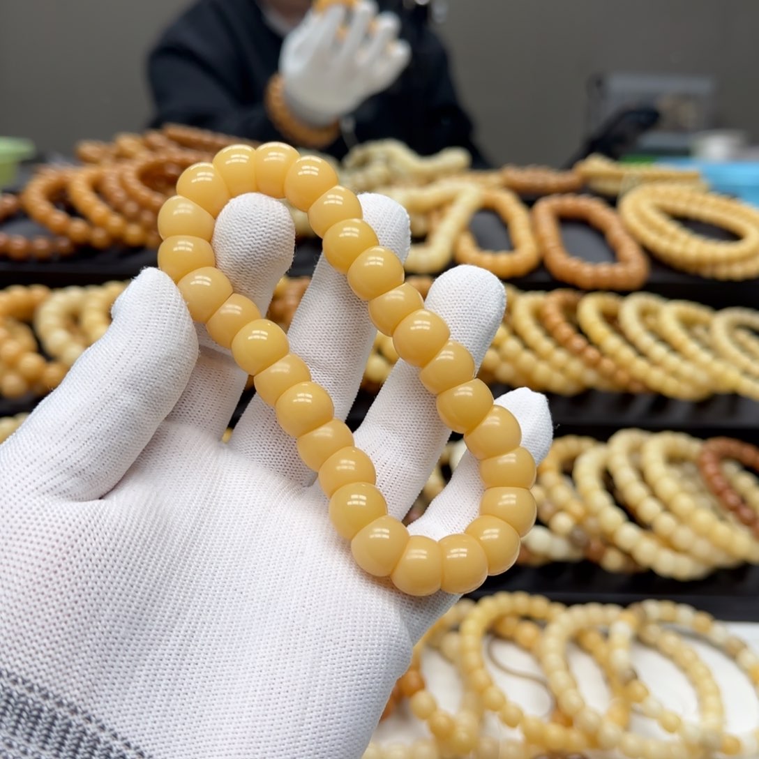【闪购商品】菩提根/象牙果手串卡13 大肠 10年 鬼工