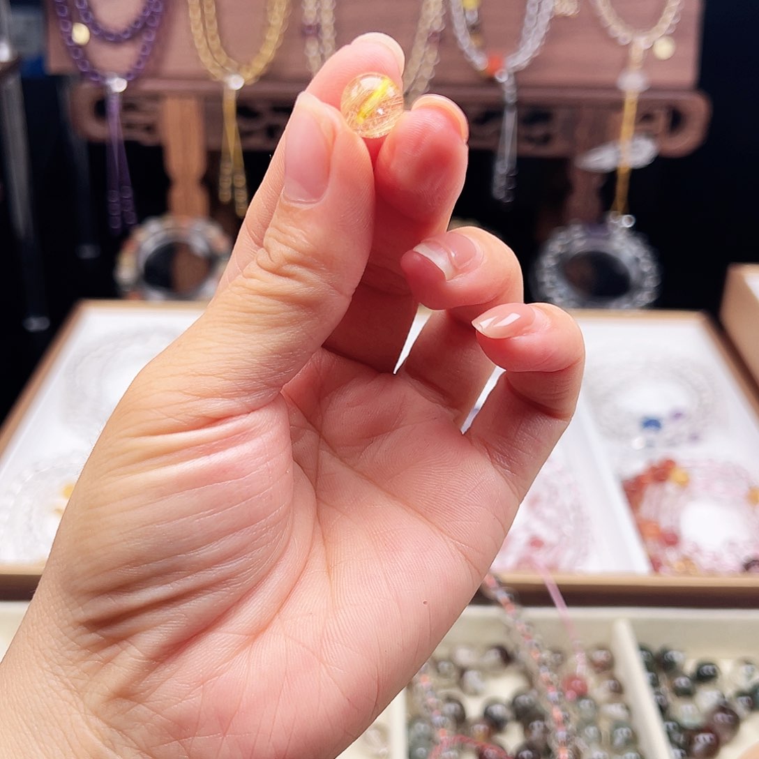 银S925镶嵌珠宝半成品水晶迷****吖