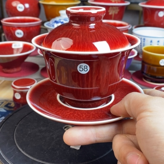 【闪购商品】景德镇名陶坊原矿郎红