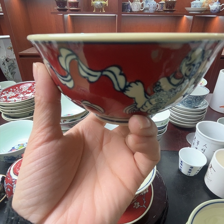 摆件景德镇陶瓷茶具摆件日用瓷99