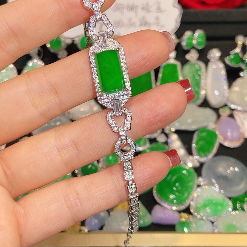 【闪购商品】未镶嵌手链翡翠天然翡翠