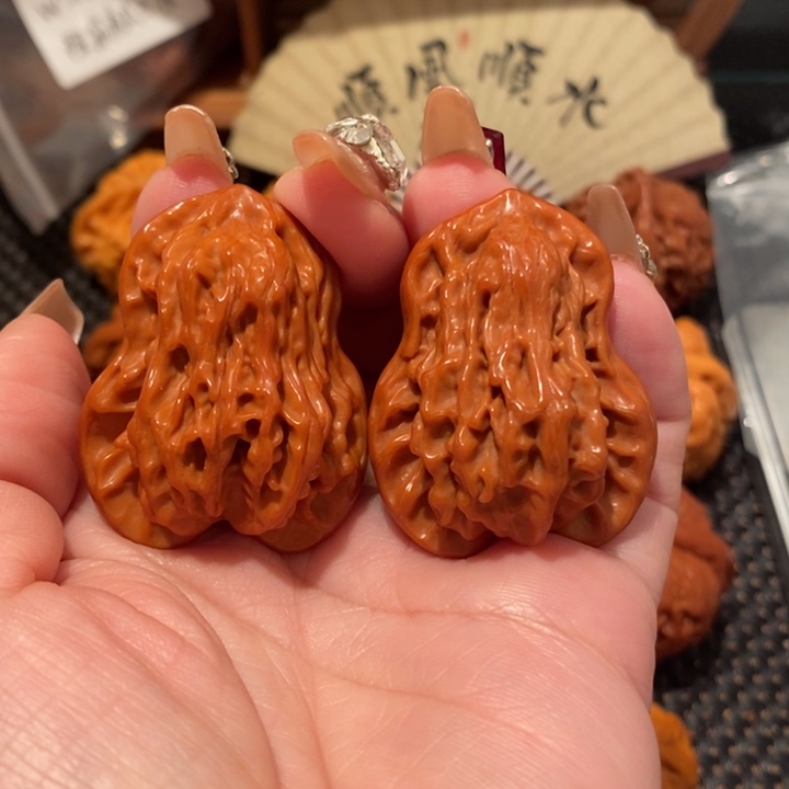 文玩核桃吊坠凭*葫芦455