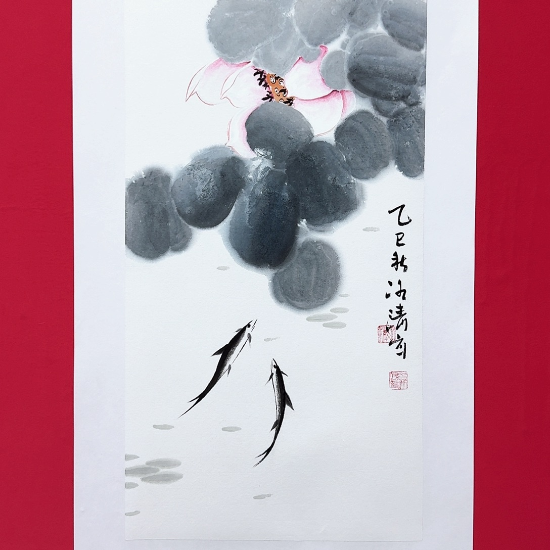 国画冰清2平尺精品