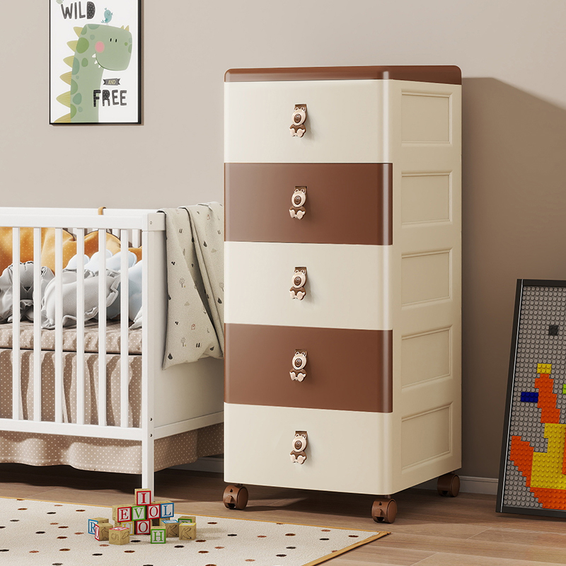 【独家新品】36面宽彼得熊收纳柜抽屉式衣服杂物客厅零食储物柜箱