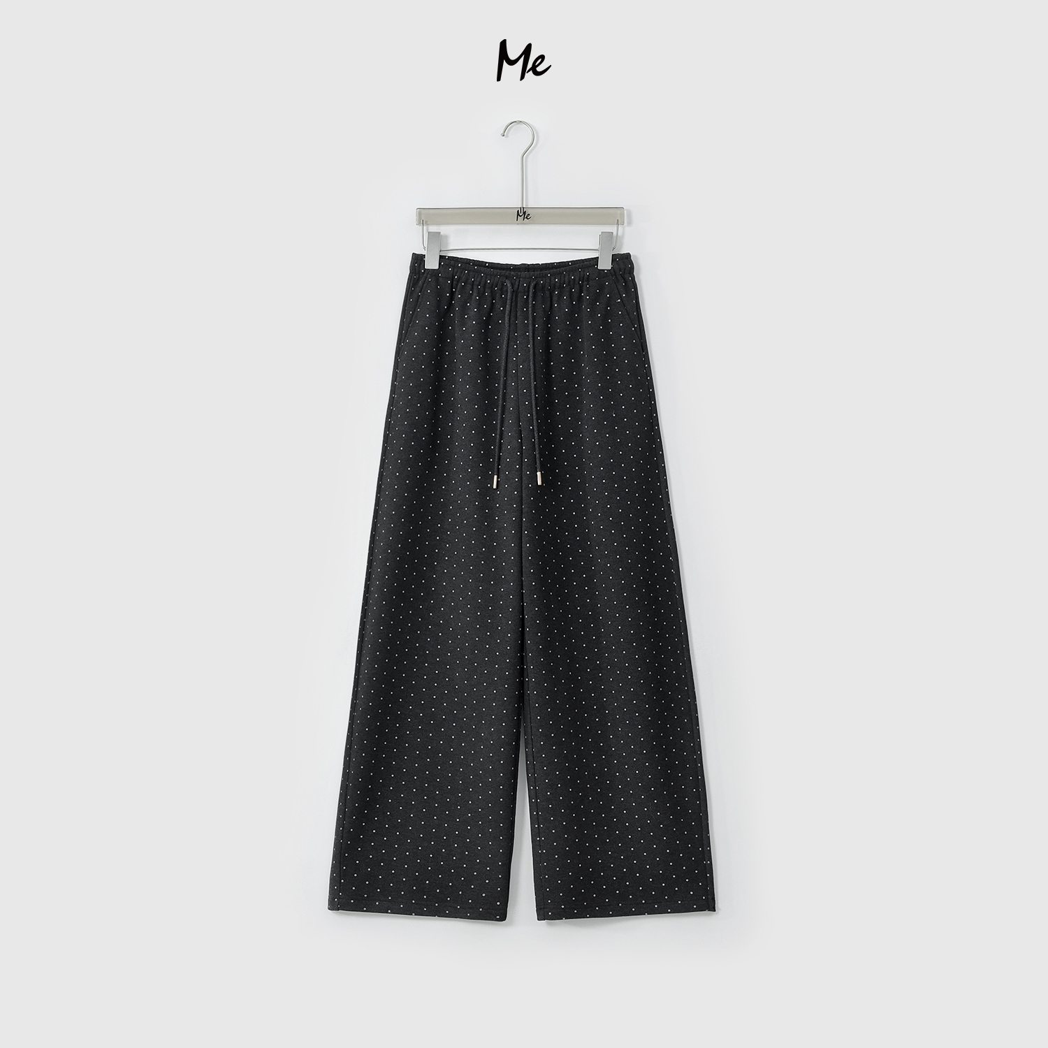 ME【波点萝卜弯刀裤（加绒）】内里BB绒软糯保暖高腰显瘦裤子MESA5791