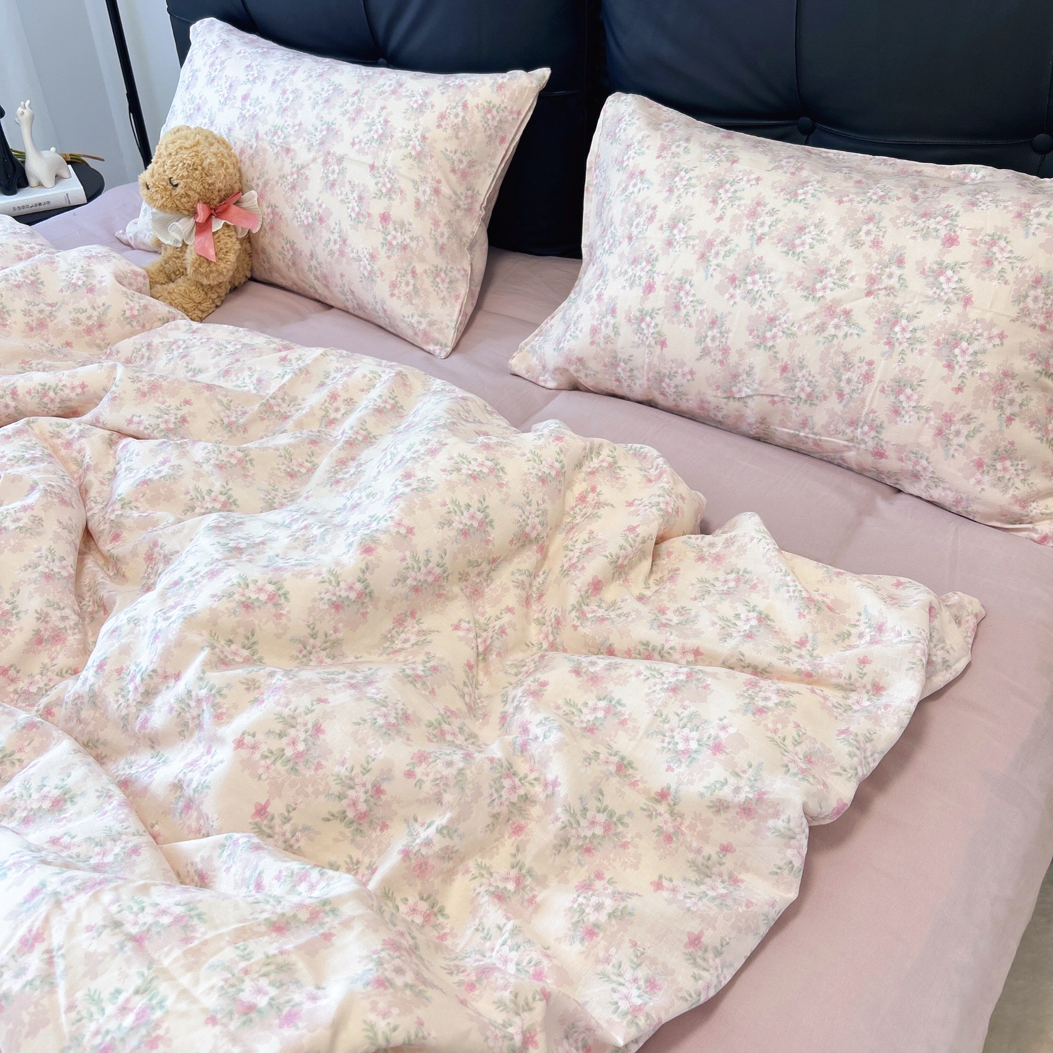 【单被套】a类母婴纯棉双层纱单被套 春夏小清新全棉被套南通家纺