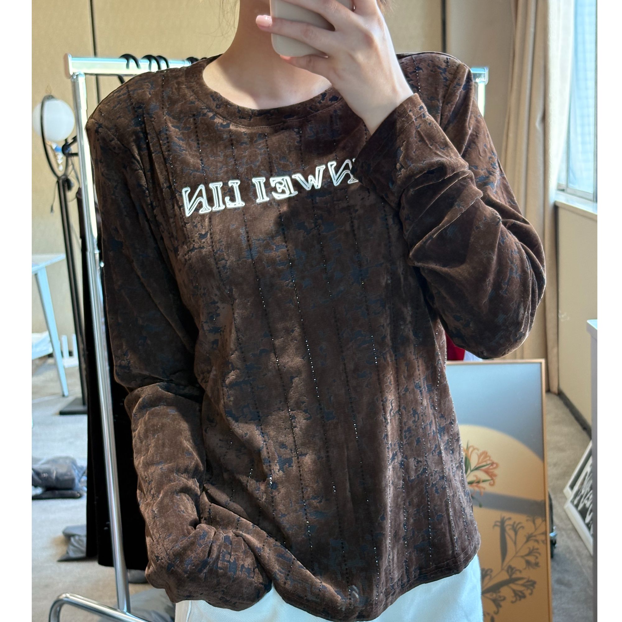 D30172南油爆款印花上衣T恤