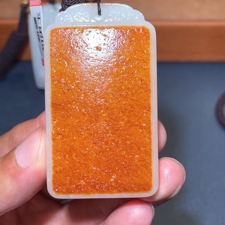 和田玉未镶嵌颈饰J