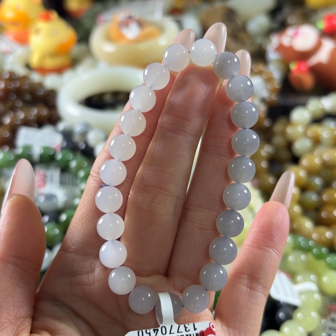 和田玉未镶嵌手串186