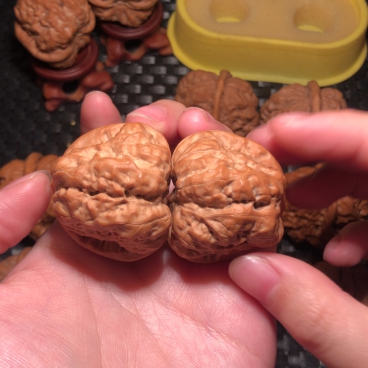 猪***戒文玩核桃把件蛤蟆