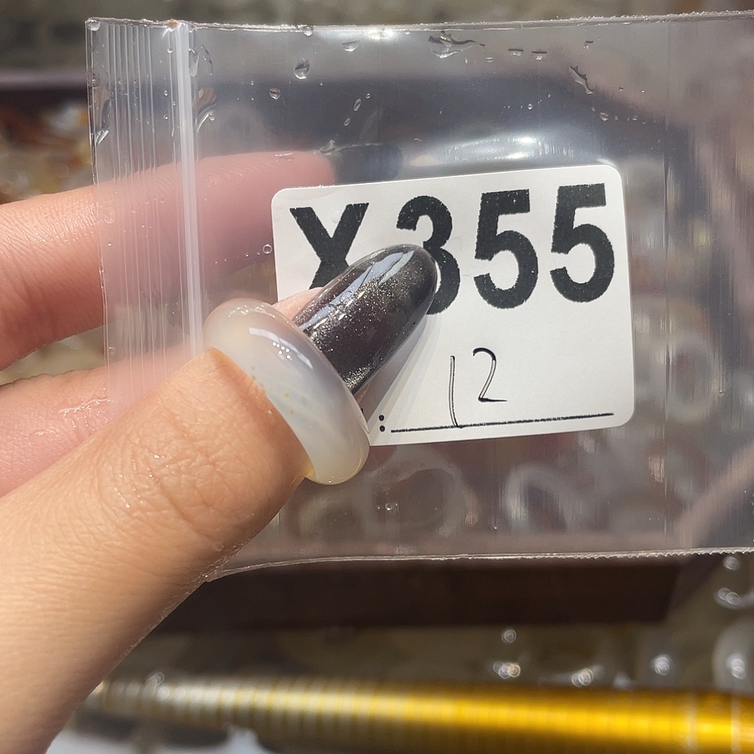 玛瑙/玉髓未镶嵌戒指355