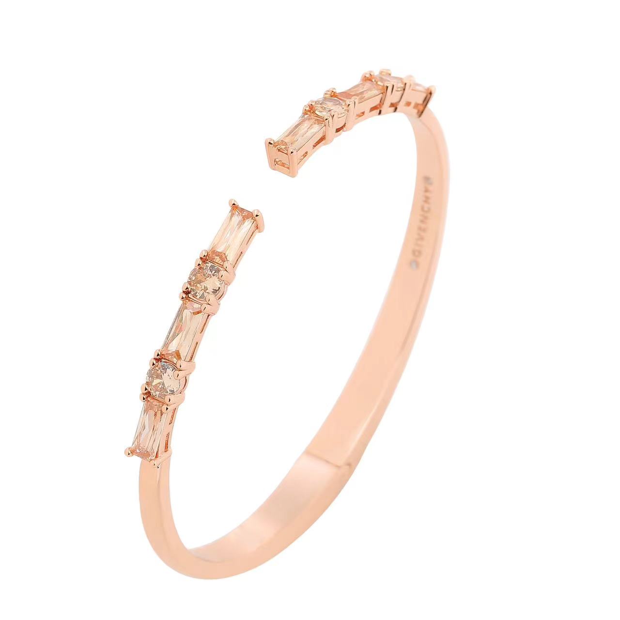 Givenchy/纪梵希镶钻弹簧手镯气质窄版欧美简约