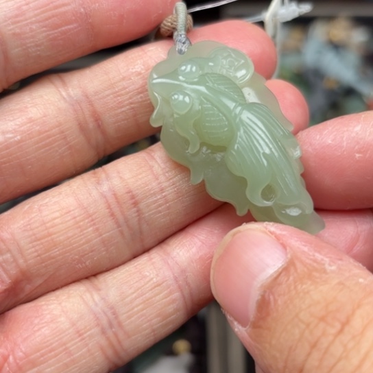 和田玉吊坠未镶嵌