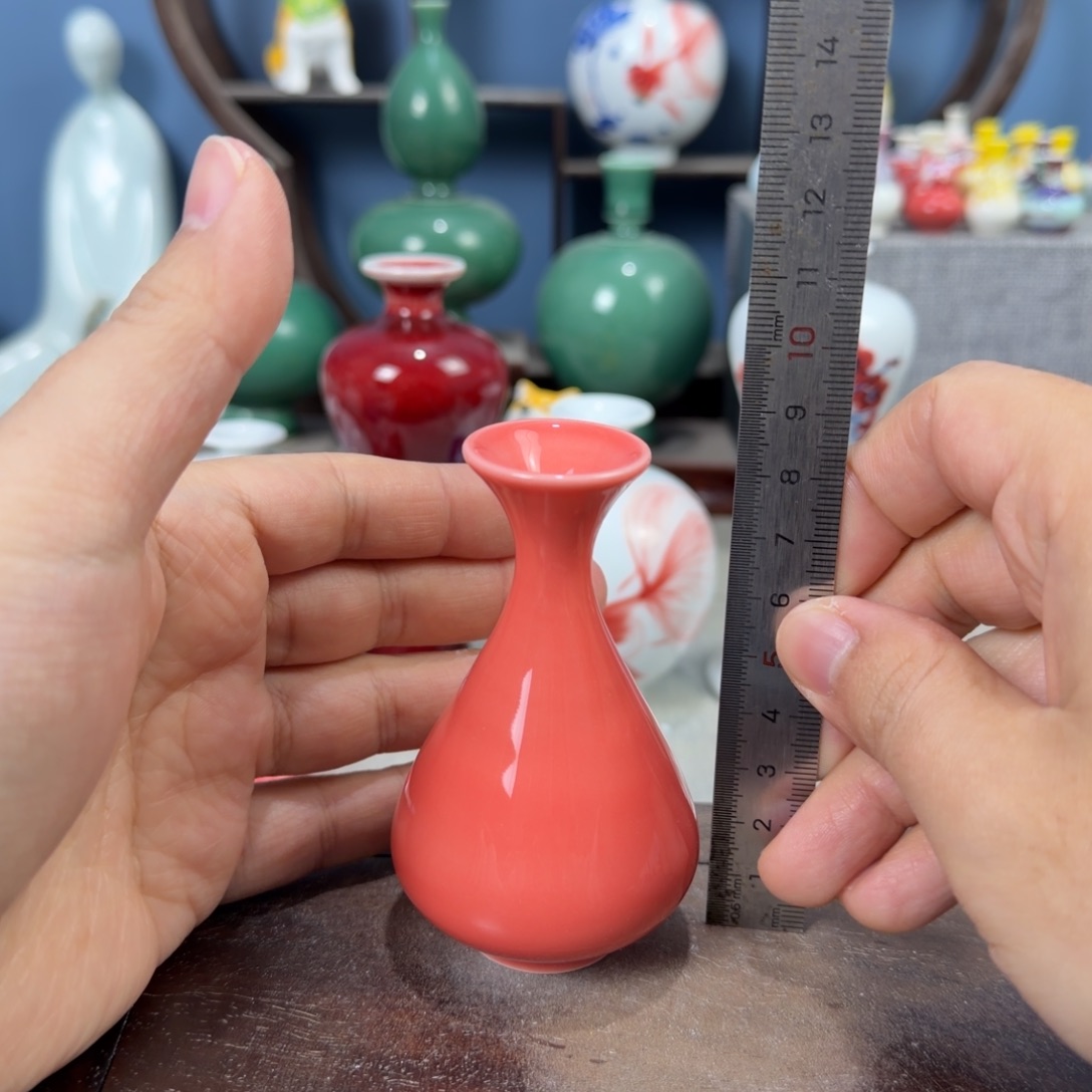 陶瓷手工小花器摆件
