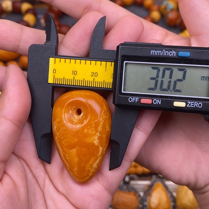 蜜蜡未镶嵌裸石蜜蜡L