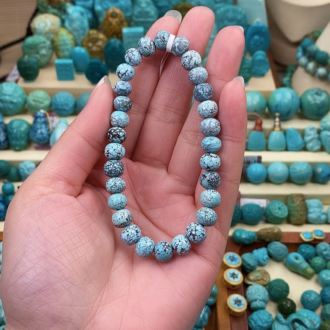 绿松石珠宝奇石未镶嵌