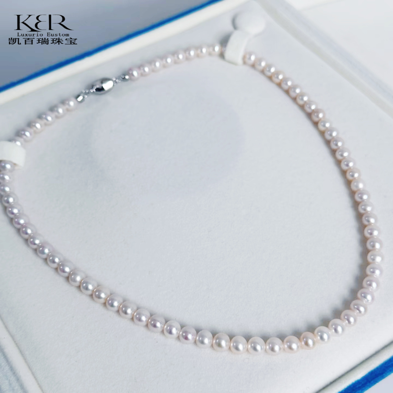 新款天然淡水珍珠项链颈链简约百搭时尚气质 JJ0109005