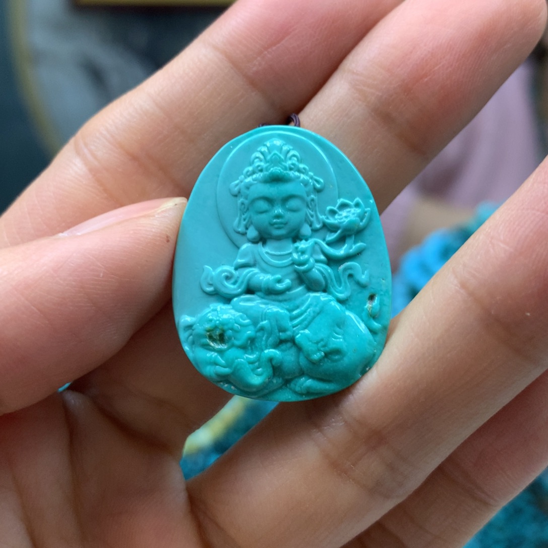 绿松石吊坠未镶嵌