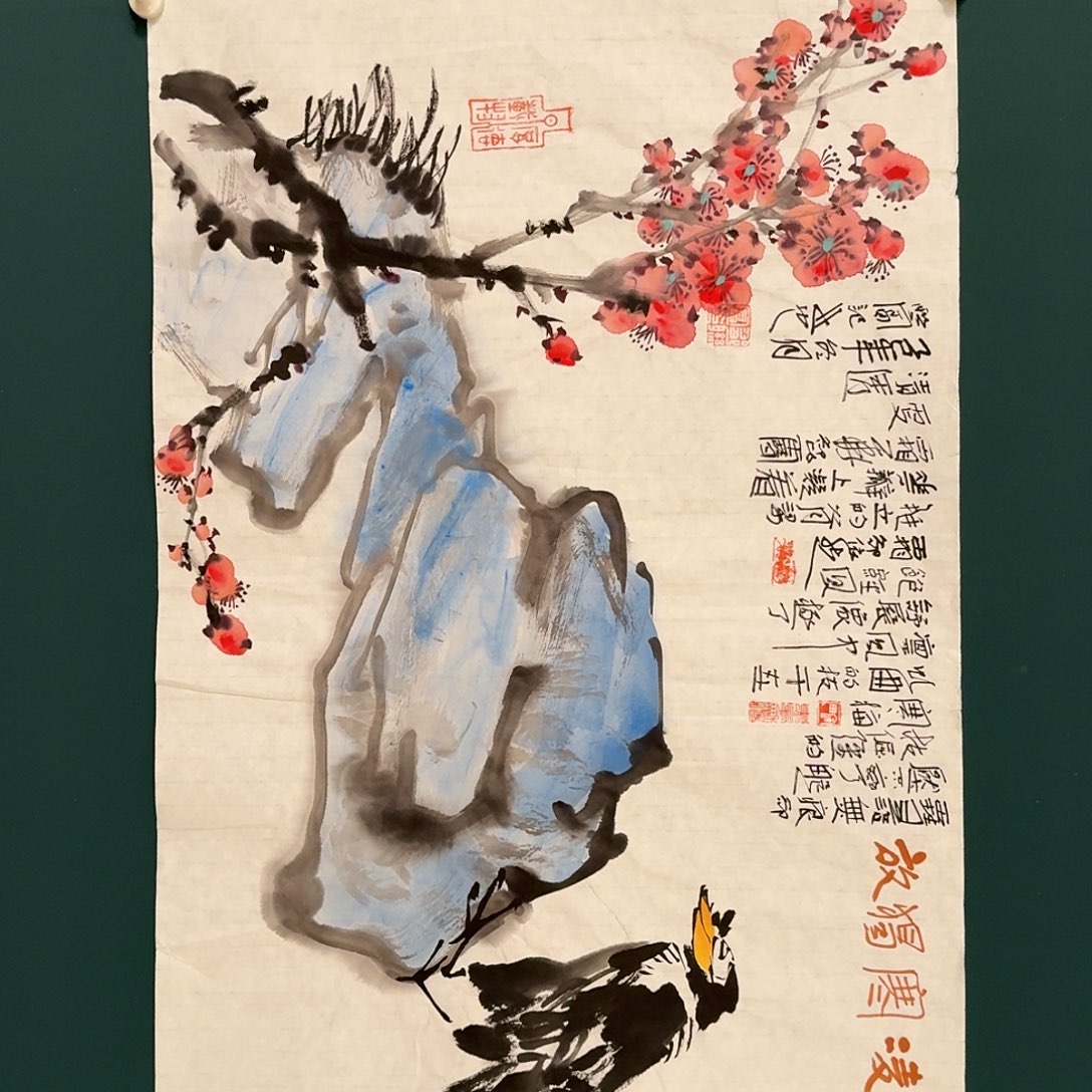 国画邹联富老师的作品