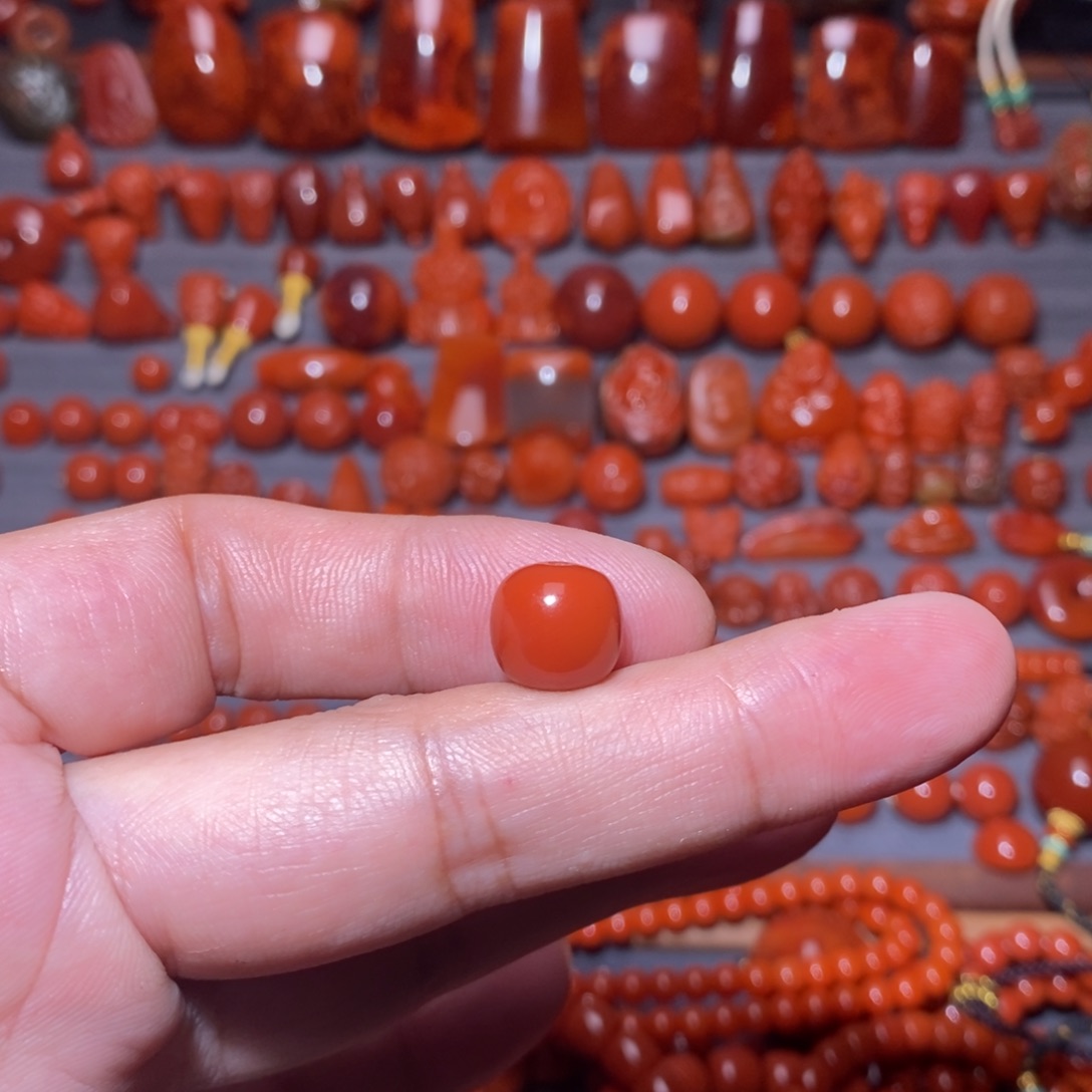 ✿***๑南红玛瑙老型11未镶嵌