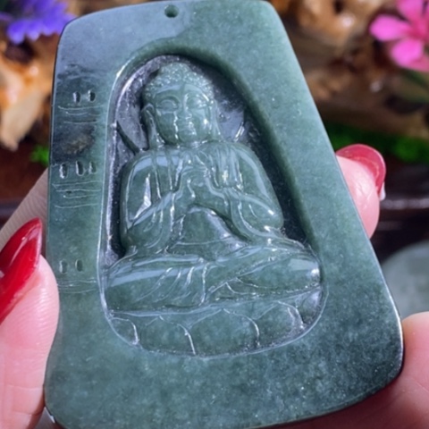 【闪购商品】颈饰未镶嵌翡翠大日