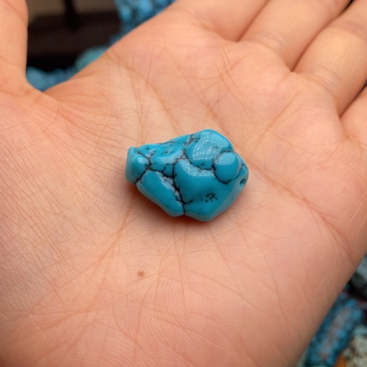 【闪购商品】绿松石珠宝半成品未镶嵌