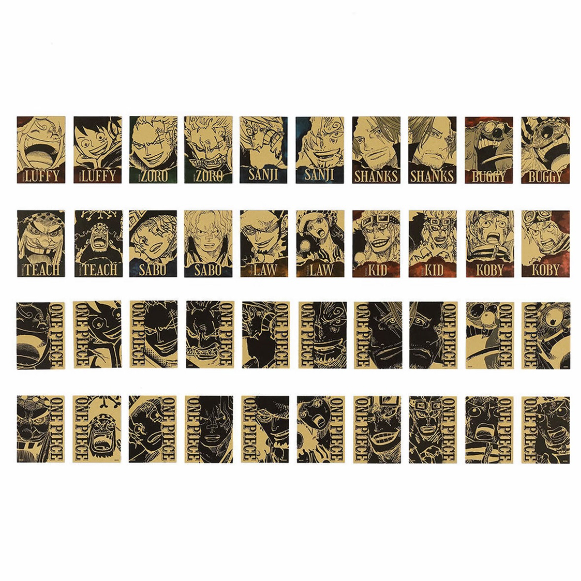 【日谷】JS海贼王原画 夏日祭 艺术卡收藏相卡 动漫周边（默认代拆）