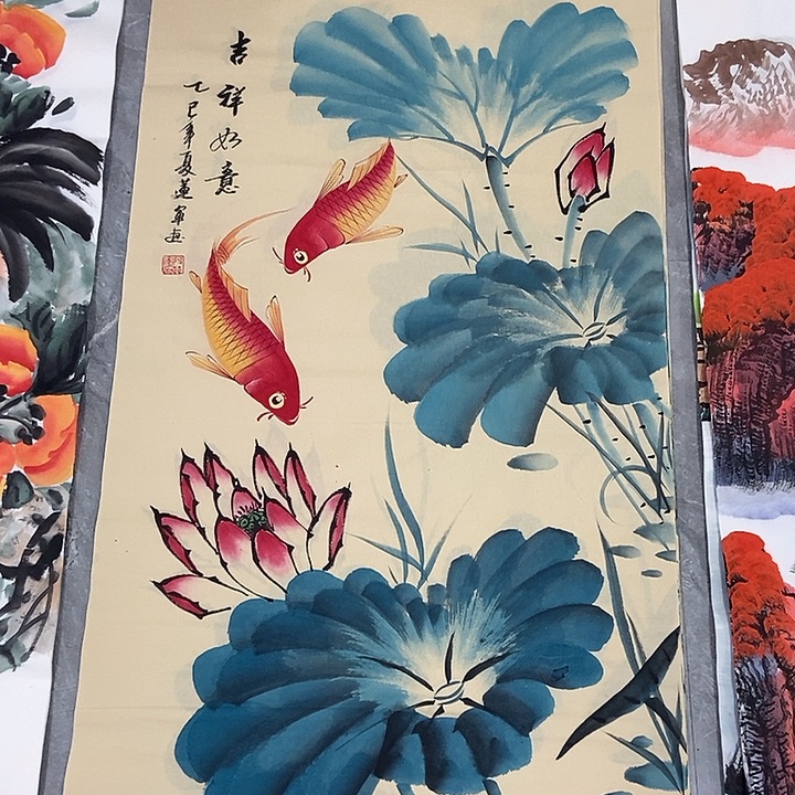 小周画廊的直播间