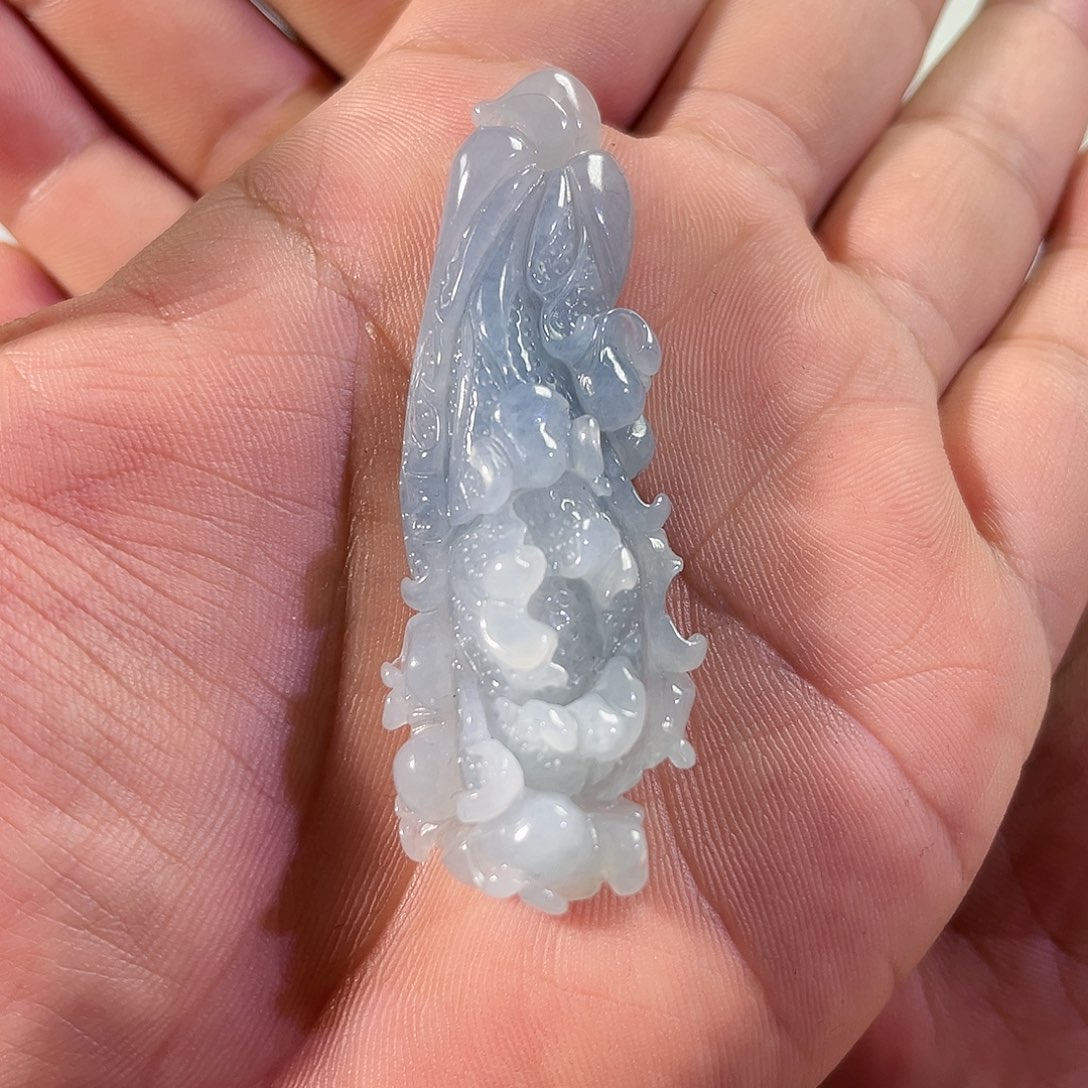 【闪购商品】翡翠未镶嵌颈饰天然